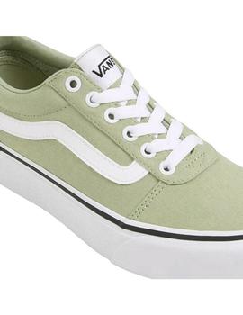 Zapatillas Vans Ward Platform Mujer Verde