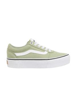 Zapatillas Vans Ward Platform Mujer Verde