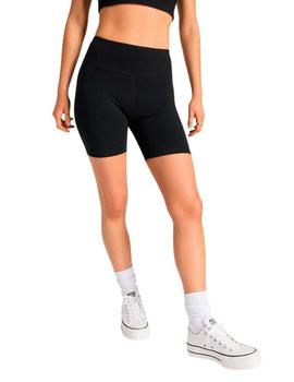 Pantalón Converse Wordmark Bike Mujer Negro