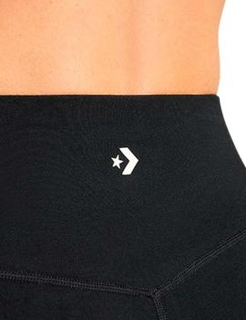 Pantalón Converse Wordmark Bike Mujer Negro