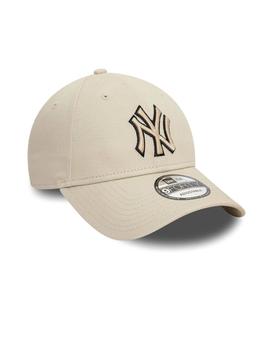 Gorra New Era Team Outline Unisex Beige