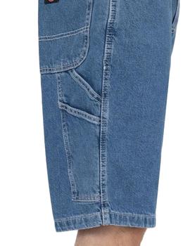 Pantalón Corto Dickies Garyville Denim Hombre Azul