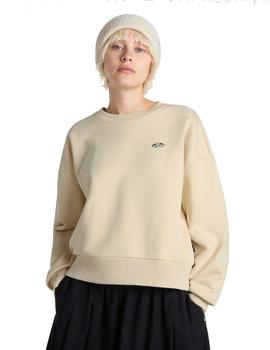 Sudadera Vans Style 76 Retro Mujer Crema