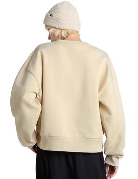 Sudadera Vans Style 76 Retro Mujer Crema