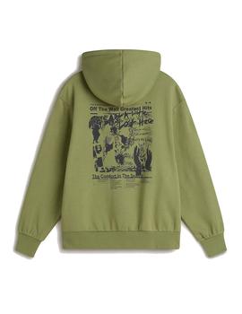 Sudadera Vans Firemade Mujer Verde