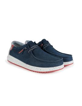 Zapatillas Pitas Nias Hombre Marino