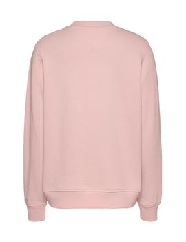 Sudadera Tommy Regular Essential Mujer Rosa