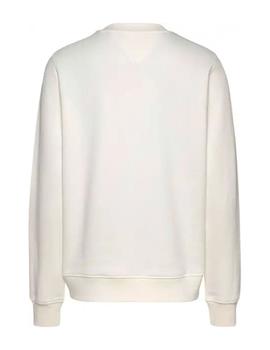 Sudadera Tommy Regular Essential Mujer Blanco