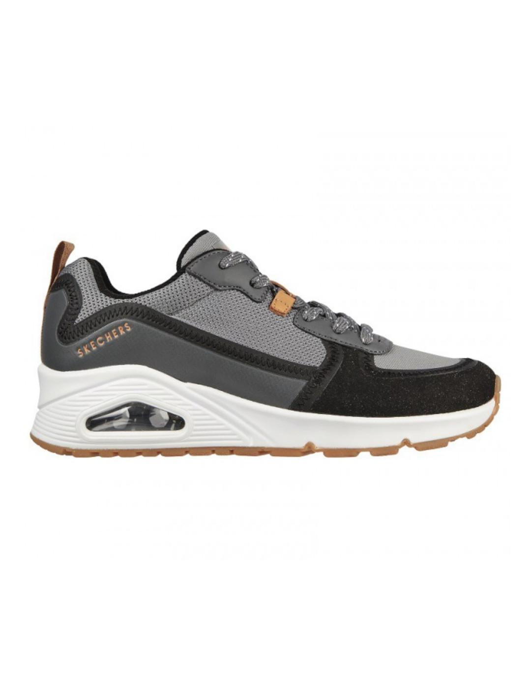 Zapatos skechers invierno outlet gris