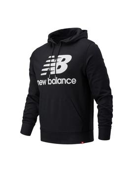 Sudadera Con Capucha New Balnace Essentials St Hombre Negro