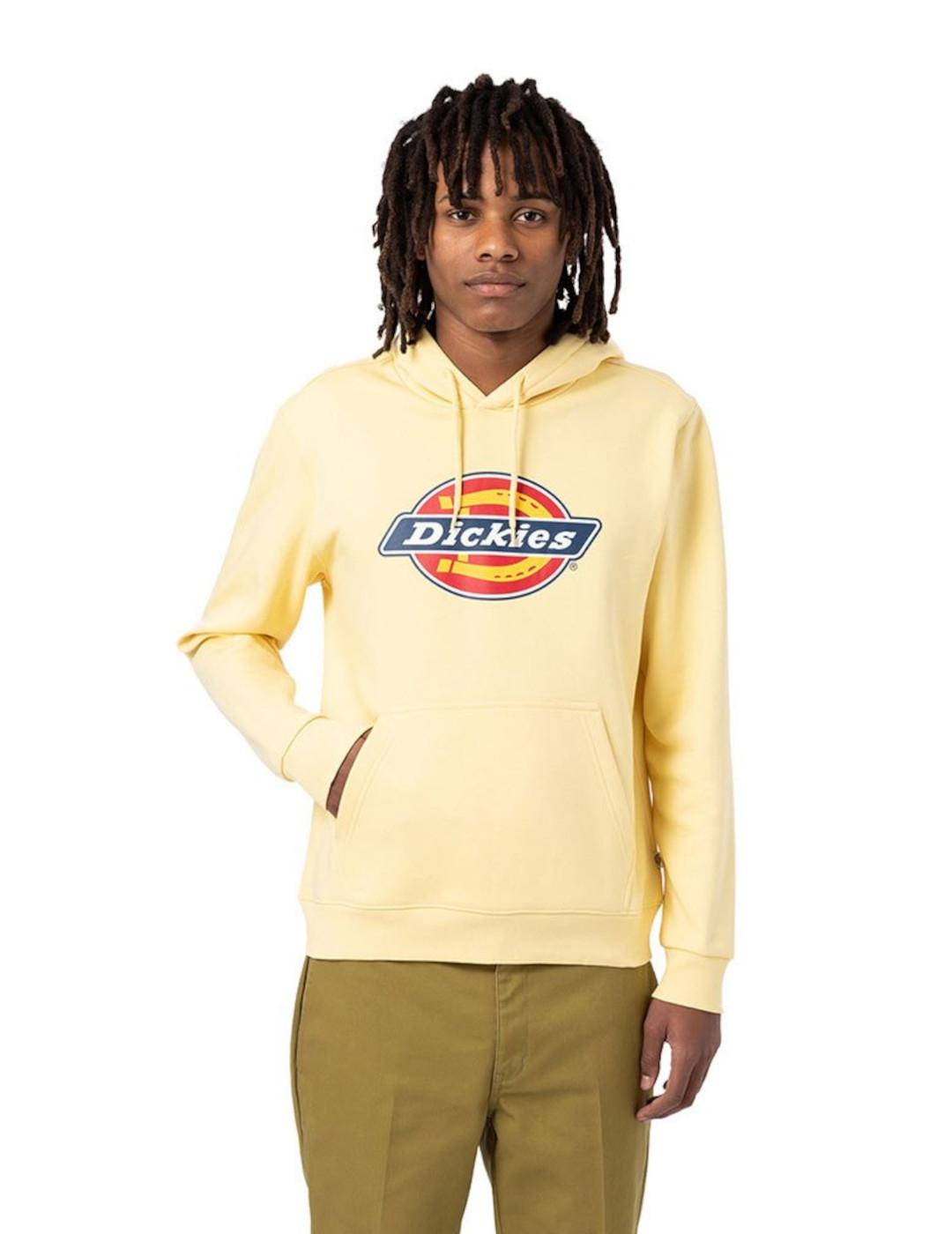 Sudadera Sin Capucha Dickies Icon Hombre Negro