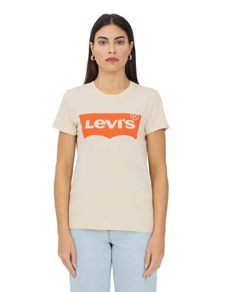 Cementerio Gratificante Contracción Camiseta Levis The Perfect Seasonal Mujer Naranja
