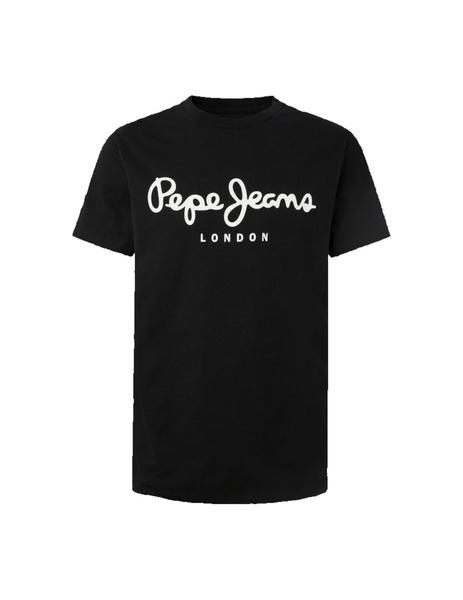 Camiseta Pepe Jeans Original Stretch Hombre Negr
