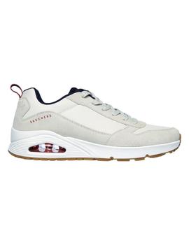 Zapatillas Skechers Uno Stacre Hombre Beige