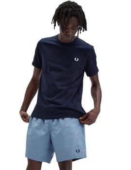  Camiseta Fred Perry Ringer Hombre Marino