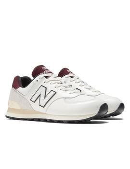 Zapatilla New Balance 574 Hombre Blanco