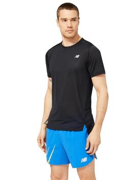 Camiseta New Balance Accelerate Hombre Negro