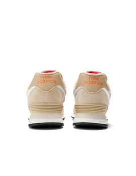 Zapatillas New Balance 574 Hombre Beige