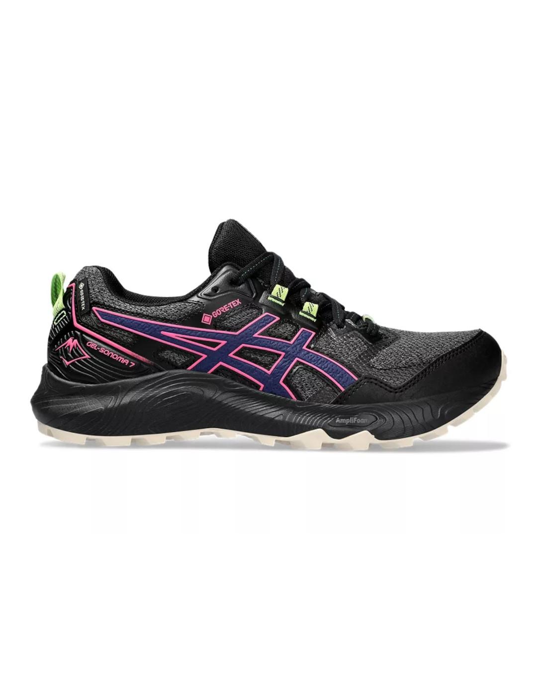 Zapatillas asics gel-sonoma 4 outlet gore-tex azul negro naranja