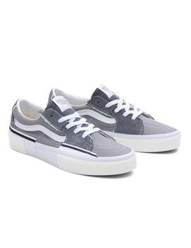 Zapatillas Vans Sk8-Low Reconstru Hombre Gris