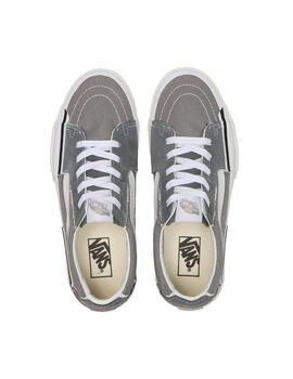 Zapatillas Vans Sk8-Low Reconstru Hombre Gris