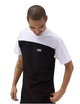 Camiseta Vans Script Crew Block Hombre