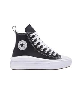 Zapatillas Converse All Star Move Leather Junior Negro