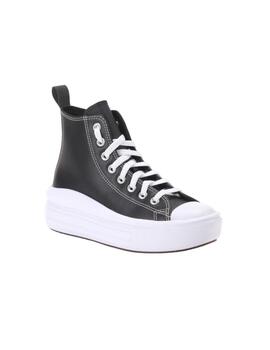 Zapatillas Converse All Star Move Leather Junior Negro