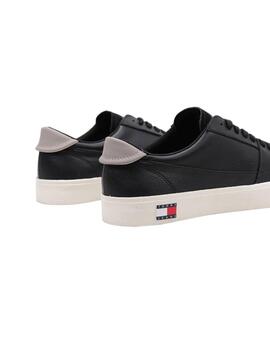 Zapatillas Tommy Vulcanized Hombre Negro