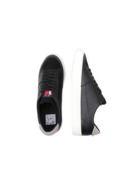 Zapatillas Tommy Vulcanized Hombre Negro