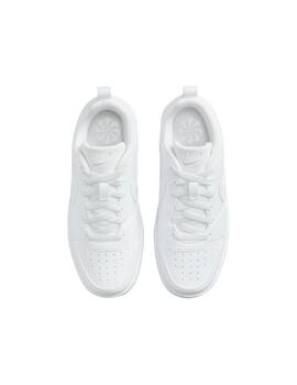 Zapatillas Nike Court Borought Low Recraft Junior Blanco