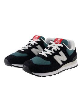 Zapatillas New Balance 574 Hombre Negro