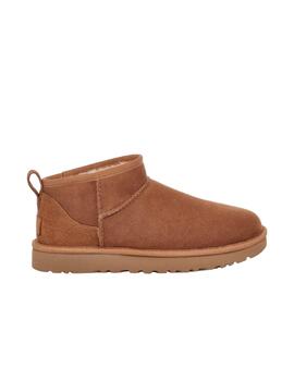 Botin Ugg Classic Ultra Mini Unisex Camel