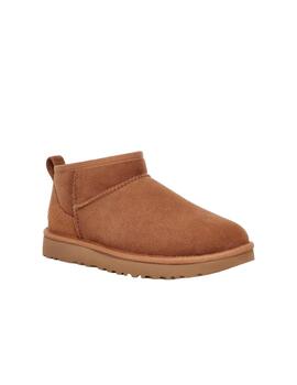 Botin Ugg Classic Ultra Mini Unisex Camel