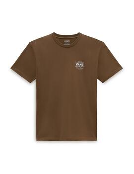 Camiseta Vans Holder St Classic Coffe Hombre