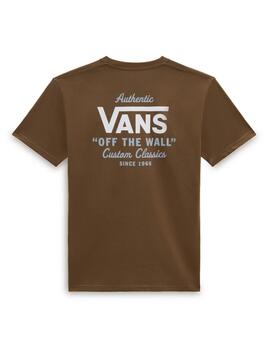 Camiseta Vans Holder St Classic Coffe Hombre