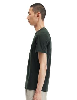 Camiseta Fred Perry Crew Neck Hombre Verde