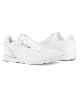 Zapatillas Rebook Classic Leather Junior Blanco