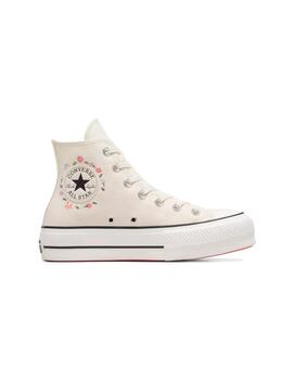 Zapatillas Converse All Star Lift High Top Mujer Egret