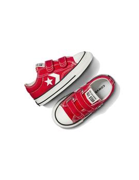 Zapatillas Converse Star Player 76 Velcro Rojo