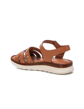 Sandalias Carmela Piel Mujer Camel