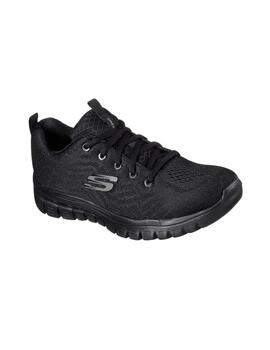Zapatillas Skechers Graceful Get Connected Mujer Negro