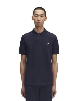 Polo Fred Perry Twin Tipped Hombre Marino