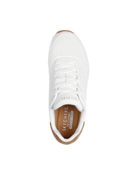 Zapatillas Skechers Uno-Suited on Air Hombre Blancas