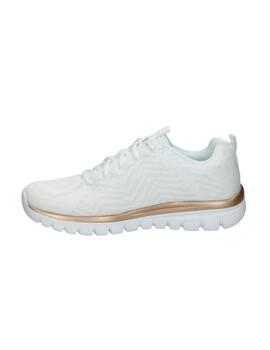 Zapatillas Skechers Graceful-Get Connected Mujer blanco