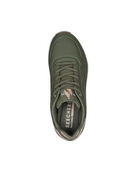 Zapatillas Skechers Uno-Shimmer Away Mujer Verde