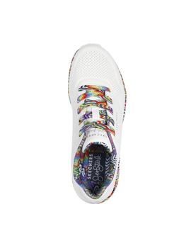 Zapatillas Skechers Uno- Mini Drip Blanco