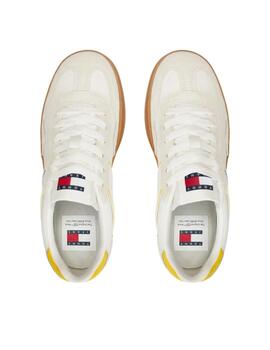 Zapatillas Tommy Jeans Court Sneaker Mujer Blanco