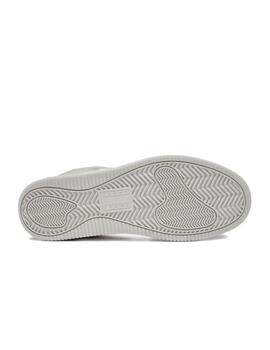 Zapatillas Tommy Retro Basket Mix Mujer Blanco