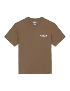 Camiseta Dickies Builder Hombre Marrón